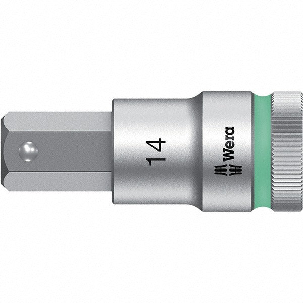 WERA Wera 05003827001 Hex Bit Socket 1/2 in Drive 14 Mm