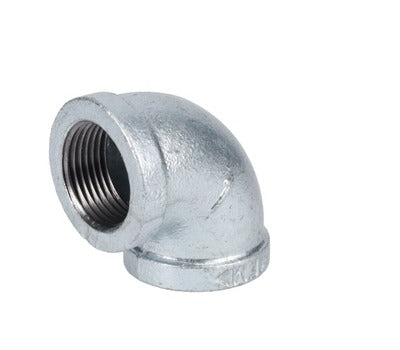 CODA RESOURCES Coda Resources 506383 Galvanized Iron 90 Degree Elbow 1 in