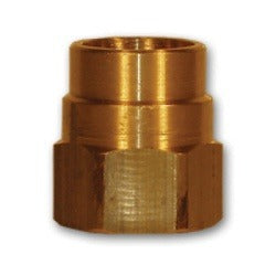 MIDLAND INDUSTRIES Midland Industries HE61-6 Hose End Nut 3/8 in Brass