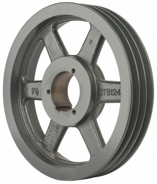 BROWNING Browning 1002708 Qd Bushed V-belt Sheave 3 Groove