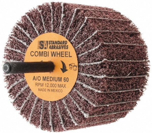 3M Standard Abrasives 7000122259 Mounted Flap Wheel 60 Grit