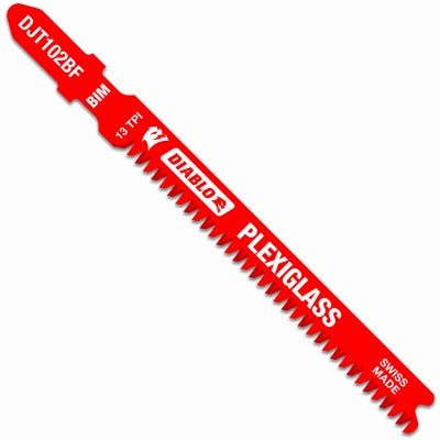 DIABLO Freud DJT102BF5 Bi-metal Jig Saw Blade 13 Tpi 5 Pack