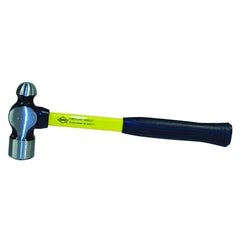 Nupla 21-004 Classic Ball Pein Hammer Fiberglass Handle 11 Inches 4 oz Head