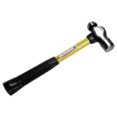 Nupla 21-008 Classic Ball Pein Hammer Fiberglass Handle 11 Inches Carbon Steel 8 oz Head Replacement MPN