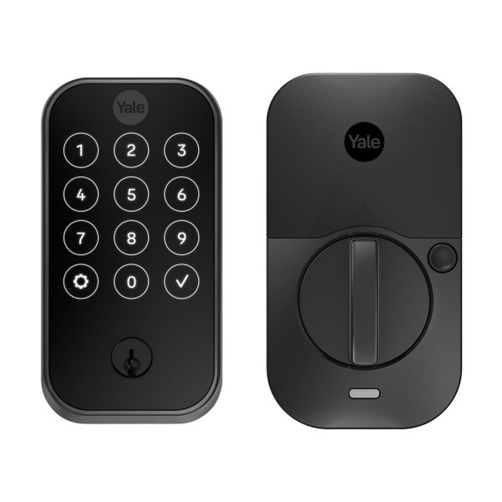 YALE Yale YRD624BLEBSP Touchscreen Deadbolt Bluetooth Black Suede