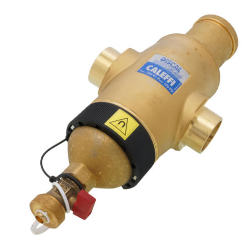 Caleffi 546197A 1-1/4 Sweat 5461 Series Discal Dirtmag Air and Dirt Separator