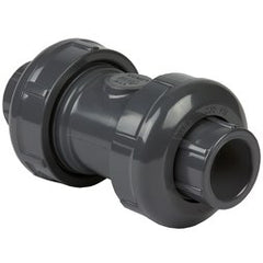 Spears 2239-010 Check Valve 1 PVC True Union Ball Socket/Threaded Viton 235 PSI 73 DEG F