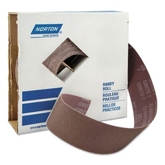 Norton 66261126299 Medium Aluminum Oxide Abrasive Roll 150 ft L X 2 W 80 Grit