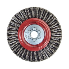 Norton 66252843919 Wire Wheel Brush Carbon Steel 9000 RPM 6-7/8 in x 3/16 in x .020 in