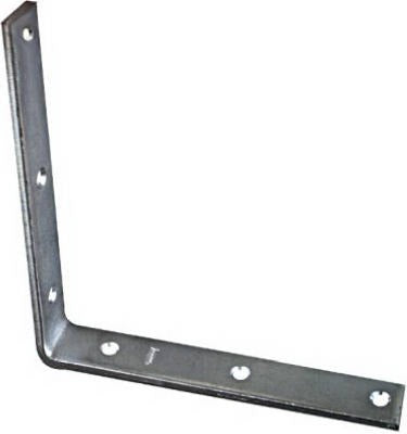 NATIONAL HARDWARE National Mfg N220-178 Corner Iron 8x1-1/4 Inch Zinc 5-pack