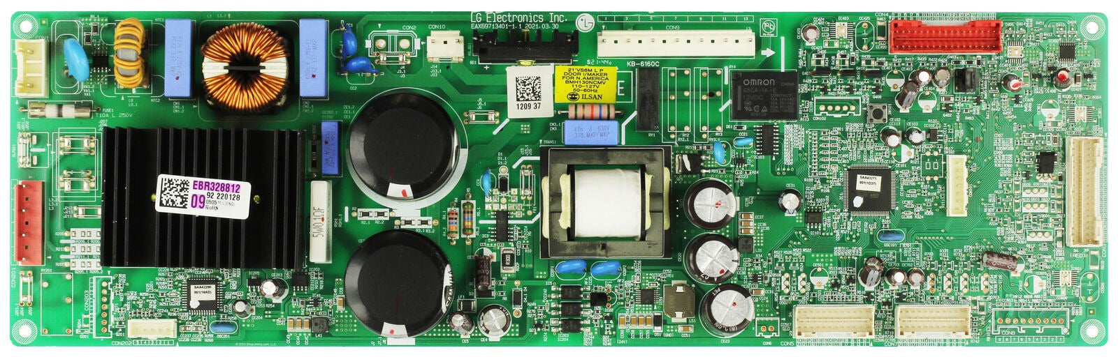 LG Lg EBR32881209 Refrigerator Main PCB (Replaces AP7207519)
