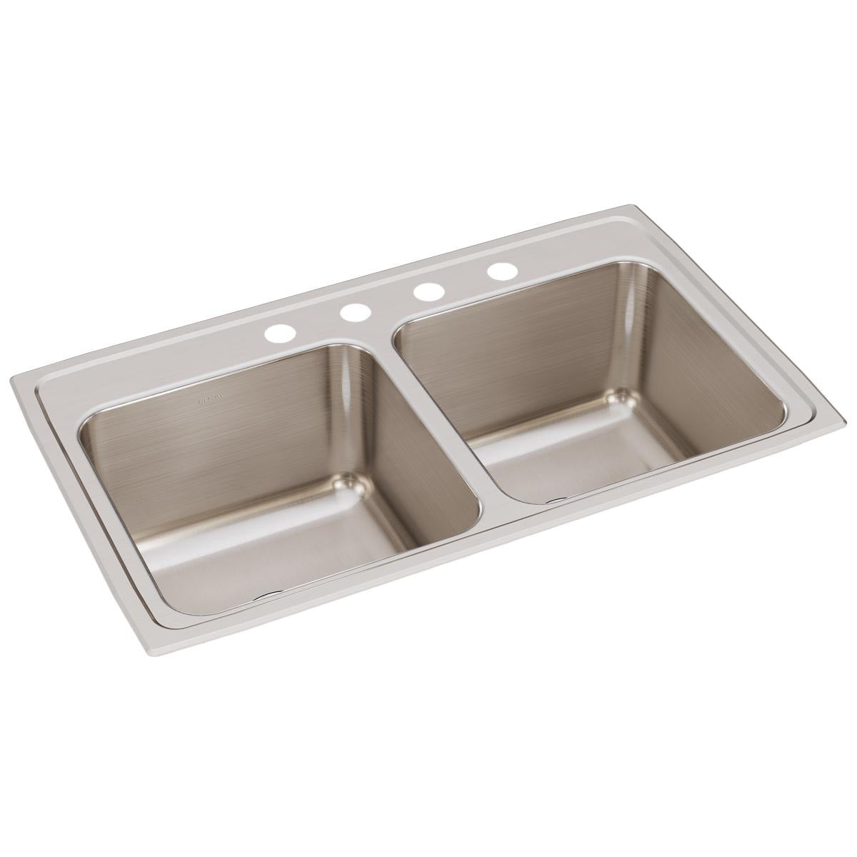 BSC PREFERRED Bsc Preferred DLR3319104 Double Bowl Drop-in Kitchen Sink