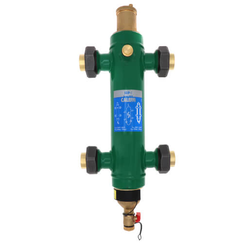 Caleffi 549597A SEP4 4-in-1 Magnetic Hydraulic Separator 1-1/4 Sweat Unions