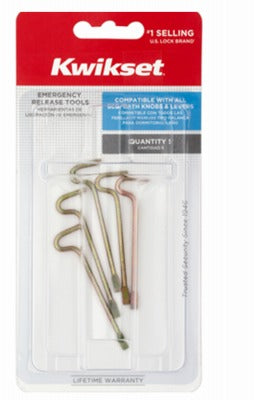 KWIKSET Kwikset 01087 Emer Tool 5DT Emergency Key 5 Pack