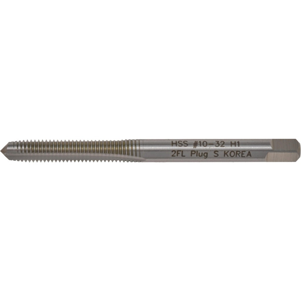 HERTEL Hertel K008259AS Straight Flute Tap 10-32 Unf Hss Plug