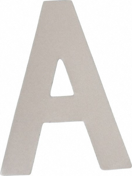 STRANCO Stranco DWR-3-A-5 Letter Label a 3 Inches White on Blue