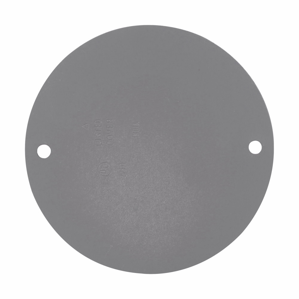 Crouse-Hinds TP7158 4 Round Weatherproof Box Blank Cover Plate