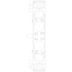 Siemens 3RH2921-1DA11 Auxiliary Contact Block 1NO 1NC Screw Terminal