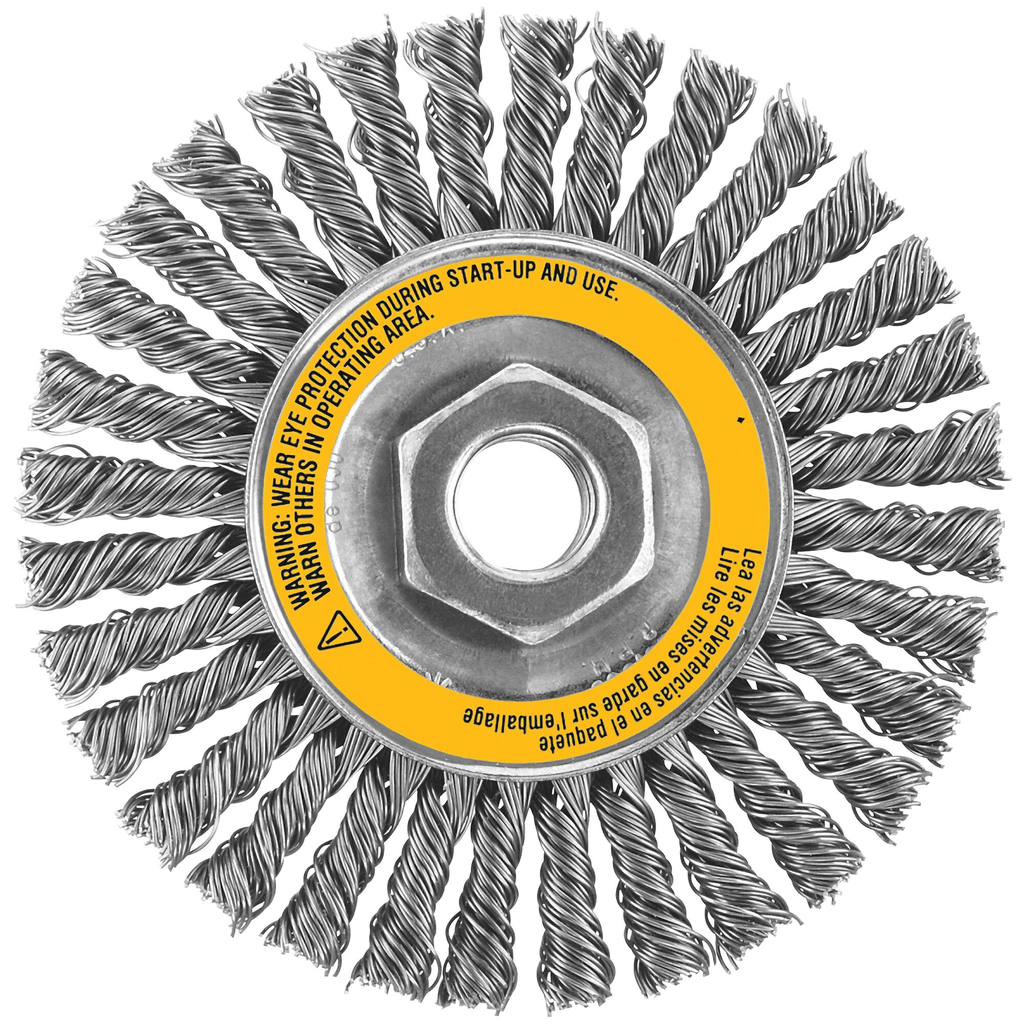 DeWalt DW4927 Extended Performance Wire Wheel 4 Inch 5/8-11