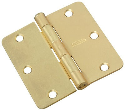 NATIONAL HARDWARE National Mfg N830-227 Door Hinge 3.5 in Satin Brass