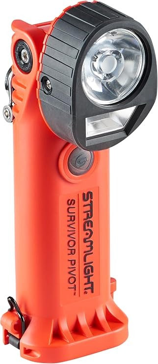 STREAMLIGHT Streamlight 91825 Survivor Pivot 325-Lumen Right-Angle Flashlight (90 Degree)