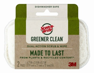 3M 3M Company 92773-2-SW Greenerclean Scrub Wipe 6 Pack