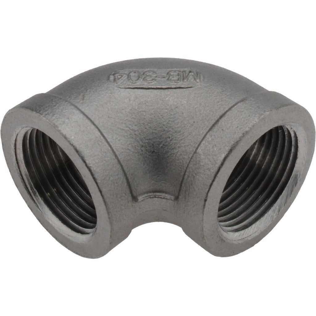 VALUE COLLECTION Value Collection 4LB901 90 Degree Pipe Elbow 1 in 304 Ss
