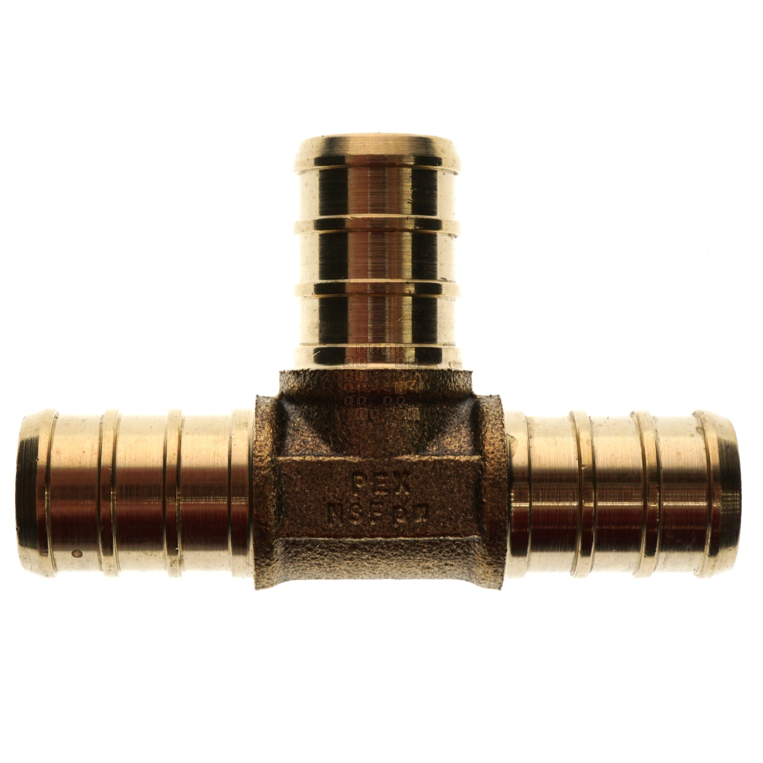 RWC Rwc UC362LFA PEX hose barb tee fitting (1/2 in x 1/2 in x 1/2 in)