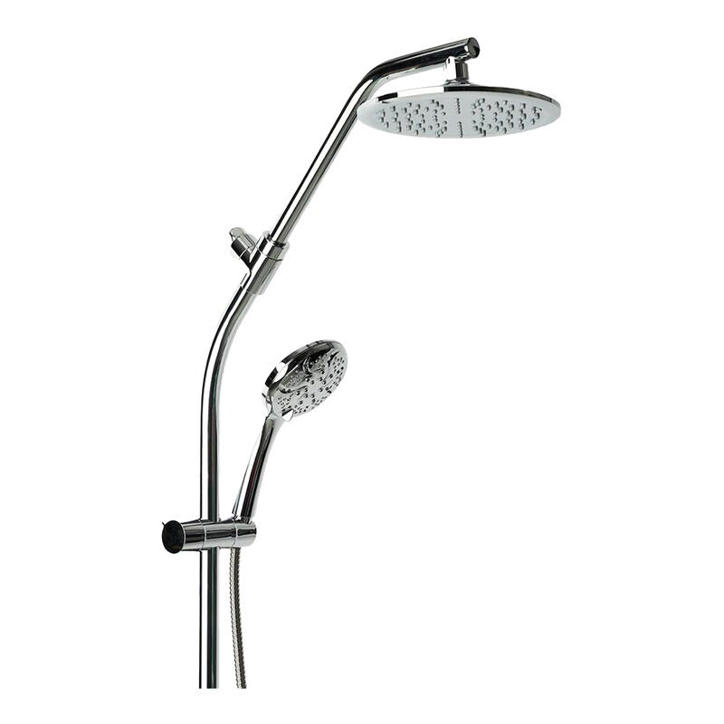 NIAGARA CONSERVATION Niagara Conservation NSR175-RF-6FHH-CH ShowerRail Kit 8-Inch (NSR175-RF-6FHH-CH)
