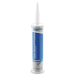 Chem Link F1212-CL Polyether Sealant 10.1 oz Cartridge - Clear