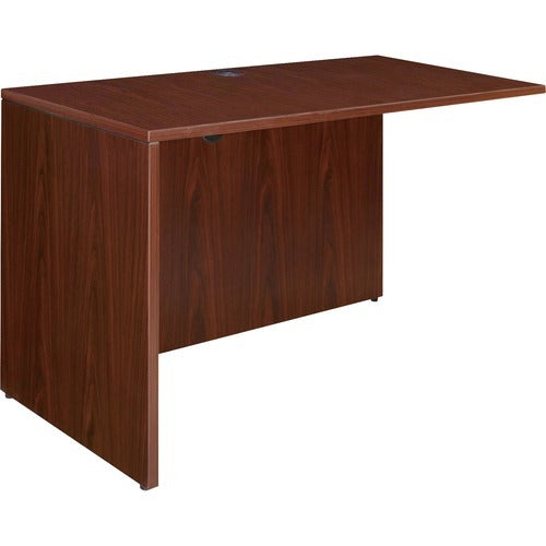LORELL Lorell LLR69388 Return Shell Mahogany Laminate 42x24