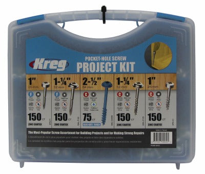 KREG Kreg Tool Company SK03 Pocket Hole Screw Kit 675 Piece