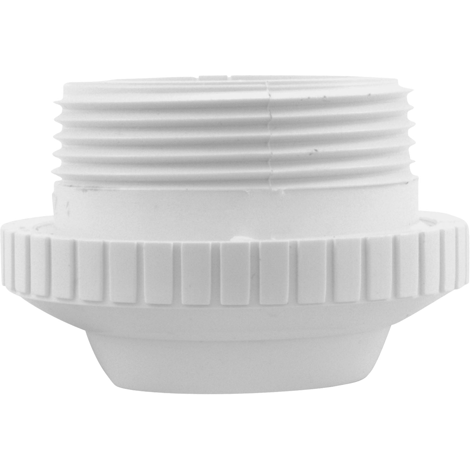 Custom Molded Products 25552-300-000 Eyeball Fitting 1-1/2 inch MPT 2-3/8 inch FD 3/4 inch Orifice White