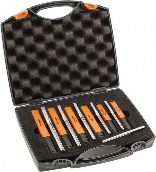HERTEL Hertel 2058618 Taper Pin Reamer Set 5 to 0 Pin Hss