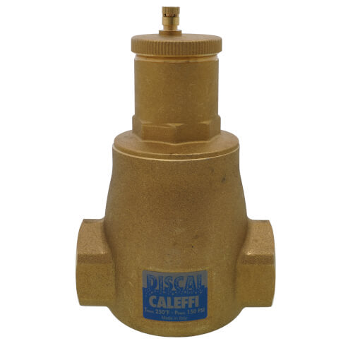 Caleffi 551007A Discal Air Separator 1-1/4 NPT 150 PSI