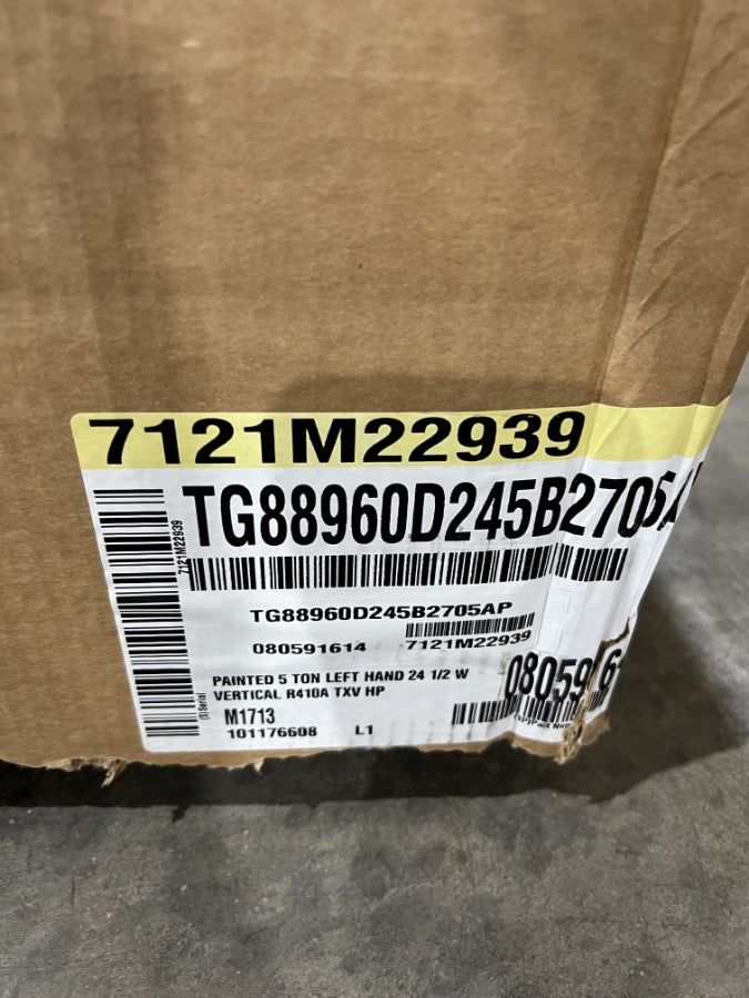 ADP DENT-TG88960D245B2705AP-5 A-Coil Cased Upflow 5.0 Ton Aluminum TXV 24.5W 21D 27.5H