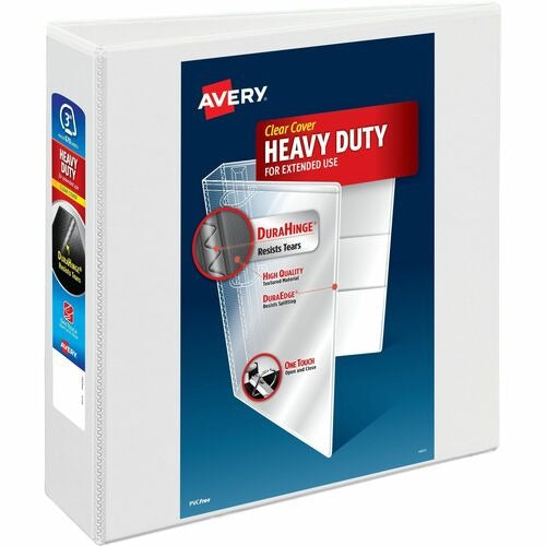 AVERY Avery AVE79193 Heavy-duty View Binder 3 Inch White