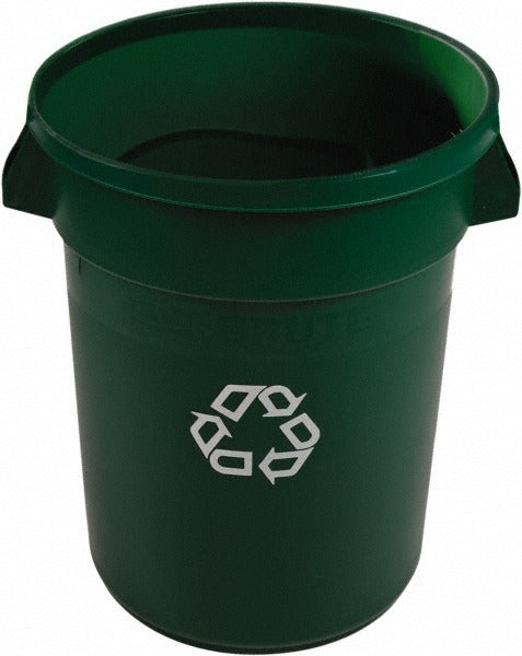 RUBBERMAID Rubbermaid 1788472 Recycling Container 32 Gal Round