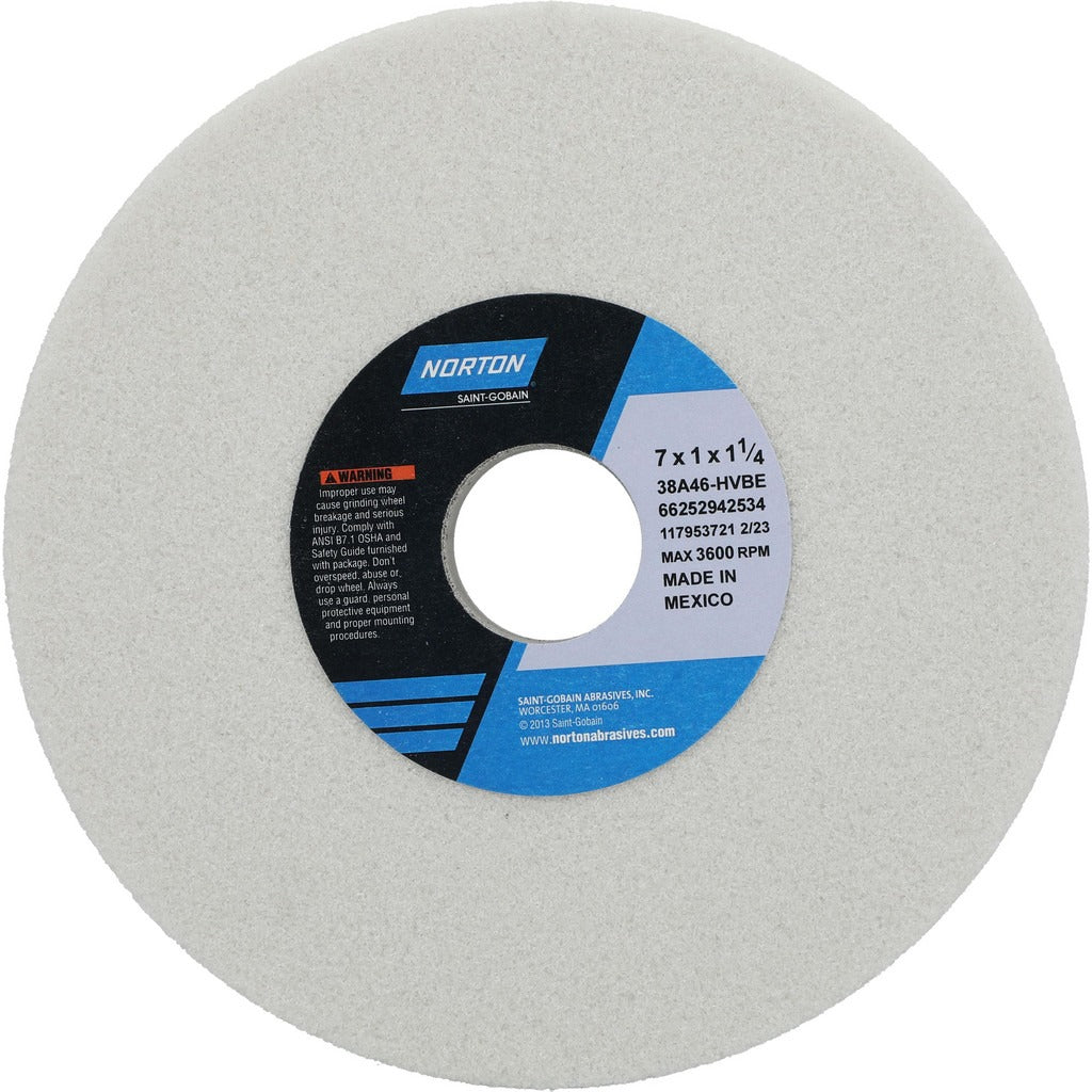 NORTON Norton 66252942534 Surface Grinding Wheel 46 Grit 7 in