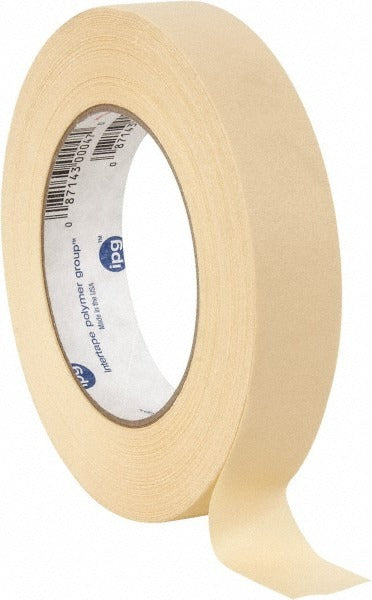 INTERTAPE POLYMER GROUP Intertape PG5...128R Masking Tape 1 in 60 Yd Tan