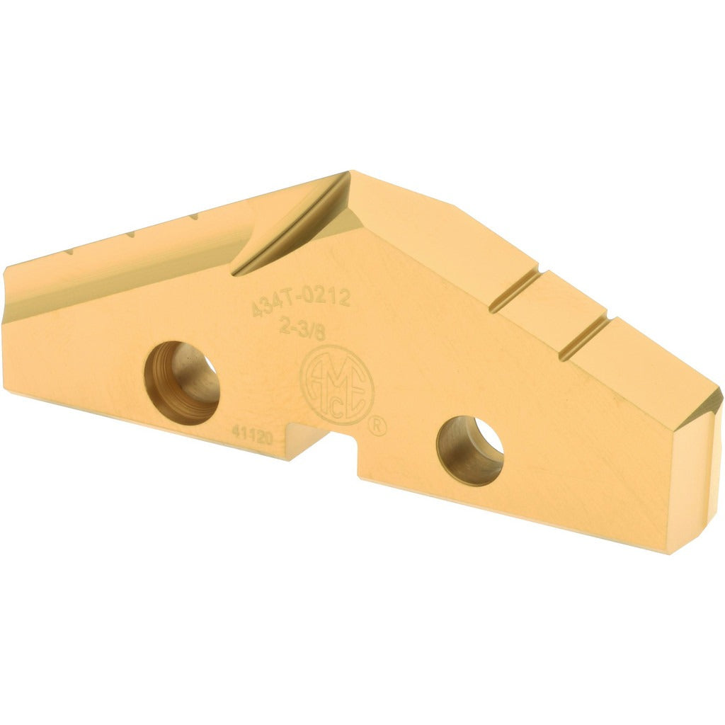ALLIED MACHINE AND ENGINEERING Allied Machine 434T-0212 Spade Drill Insert 2-3/8 in Hss Tin