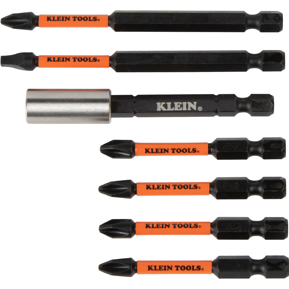 Klein Tools 33801 ProFlex Impact Driver Bit Set, 40-Piece