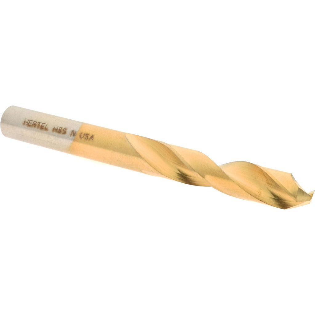 HERTEL Hertel 66693516 Screw Machine Drill Bit Letter N Hss Tin