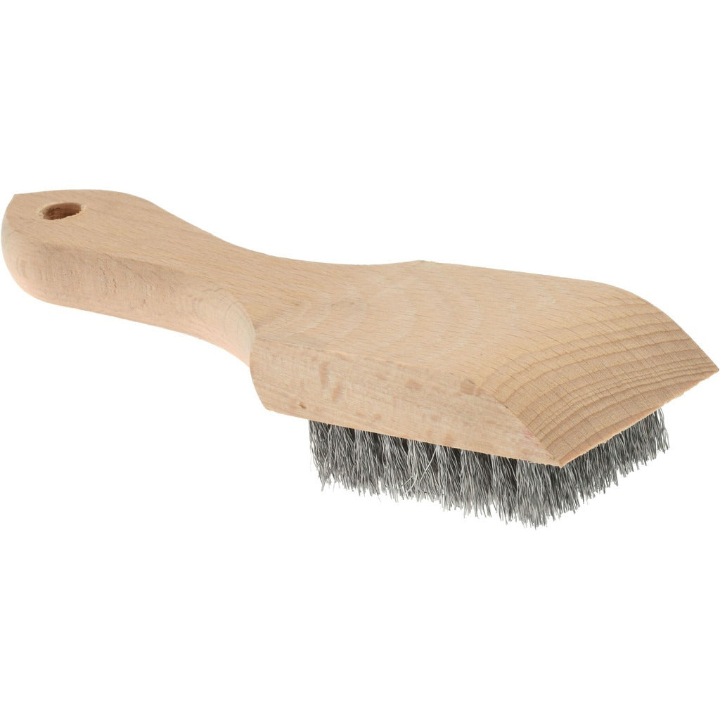 PRO-SOURCE Pro-source 8178-A Scouring Brush Aluminum Fill Wood Handle