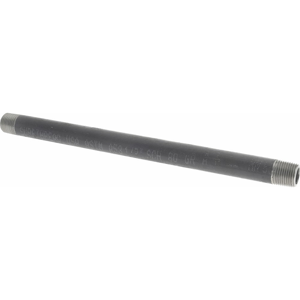 VALUE COLLECTION Value Collection XNB04120 Black Pipe Nipple 1/2 in Sch 80