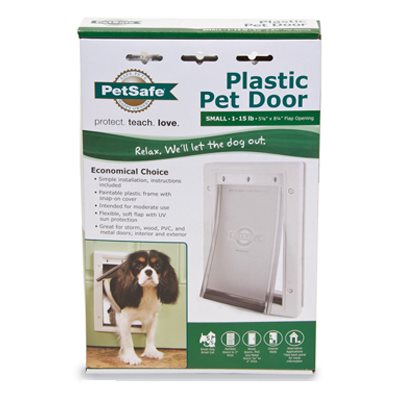 TRUE VALUE PPA00-10958 Petsafe Plastic Pet Door- Small