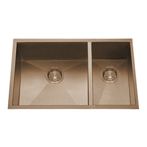 DAKOTA Dakota Plumbing Products DSZ-7030CP 70/30 Undermount Kitchen Sink