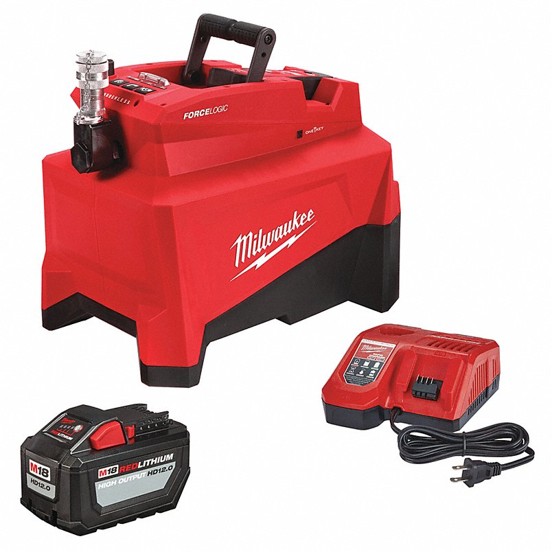 Milwaukee 277421HD M18 Force Logic 10,000PSI Hydraulic Pump Kit