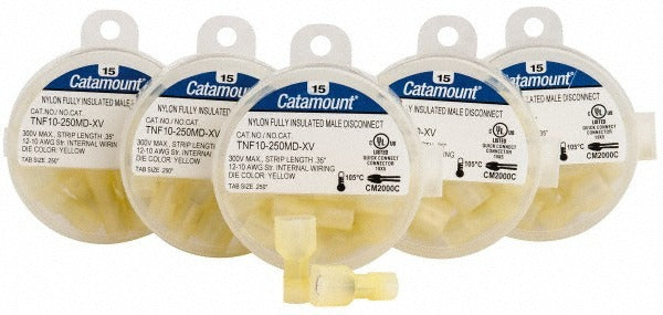 THOMAS & BETTS Thomas Betts TNF10-250MD-XV Male Disconnect 12-10 Awg