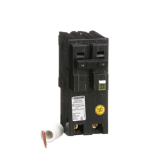 Square D HOM215CAFI Miniature Circuit Breaker 15A 2 Pole 120/240V